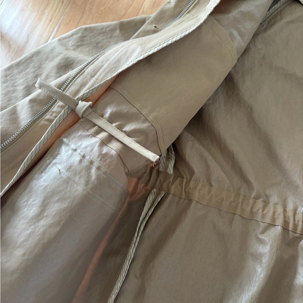Zara Beige Trench Coat - Picture 4 of 9